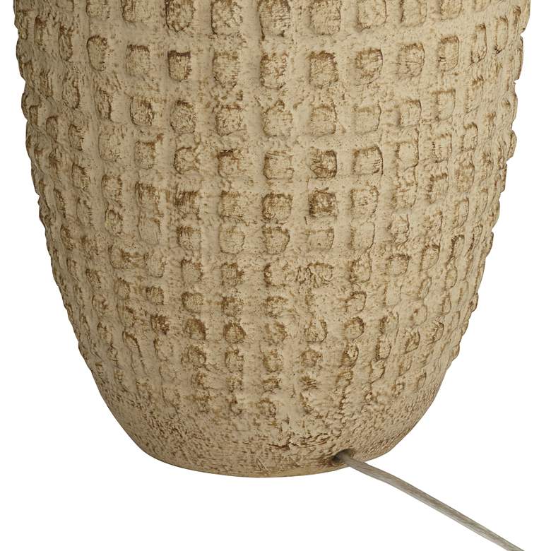 Image 7 360 Lighting Delon 26.5" Terra Cotta Finish Jar Table Lamp more views