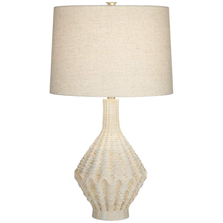 Image 2 360 Lighting Destin Clam 29" Coastal Contemporary Table Lamp