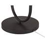 360 Lighting Deva 61" High Modern Bronze Side Table Floor Lamp in scene