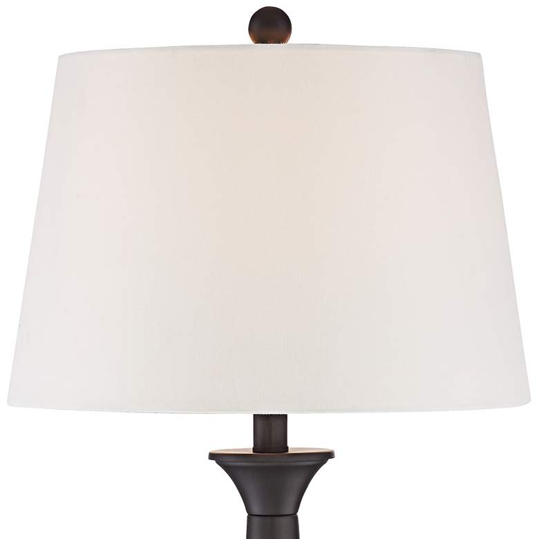 Image 5 360 Lighting Dolby 28" Bronze Column Lamps with Smart Sockets Set of 2 more views