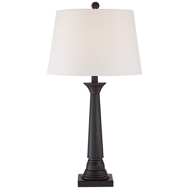 Image 7 360 Lighting Dolby 28 inch Bronze Column Lamps with Smart Sockets Set of 2 more views