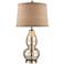 360 Lighting Double Gourd 30 1/2" High Mercury Glass Table Lamp