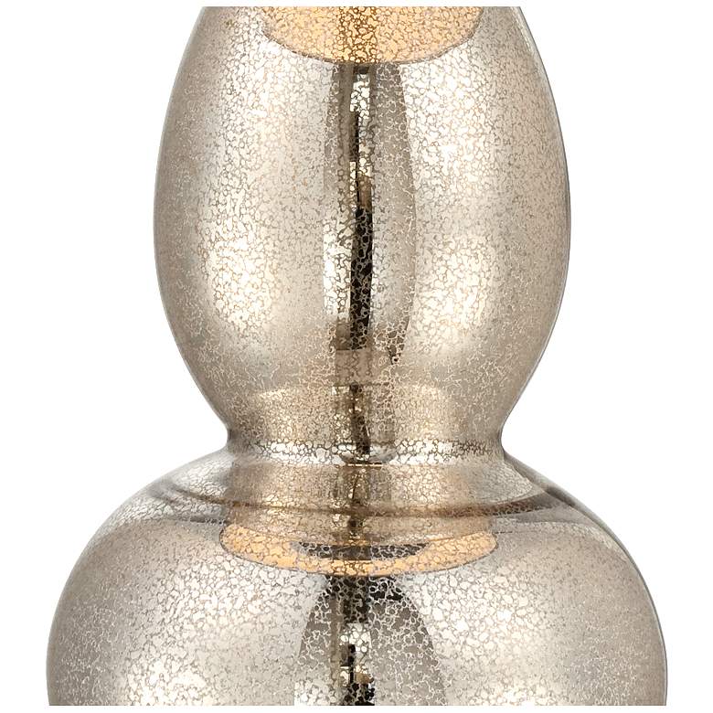 Image 5 360 Lighting Double Gourd 30 1/2" High Mercury Glass Table Lamp more views