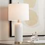 360 Lighting Draper 26" High Modern White Ceramic Table Lamps Set of 2
