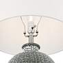 5_360 Lighting Dylan 28 1/4" Textured Silver Glaze Ceramic Table Lamp more views