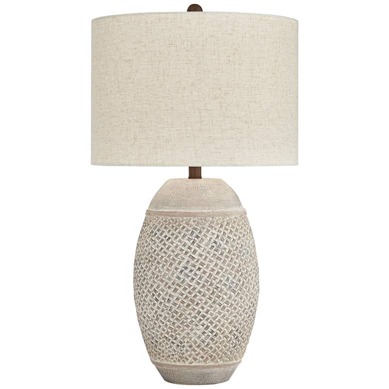 Image 2 360 Lighting Eldora 29 1/2 inch High Coastal Beige Contemporary Table Lamp