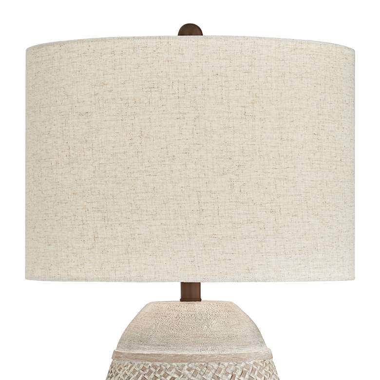Image 4 360 Lighting Eldora 29 1/2" High Coastal Beige Contemporary Table Lamp more views