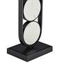 5_360 Lighting Eleanor 32 1/4" Black and White Marble Modern Table Lamp more views