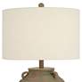 4_360 Lighting Eliza 25 1/2" High Rustic Musk Green Jar Table Lamp more views