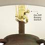 5_360 Lighting Eliza 25 1/2" High Rustic Musk Green Jar Table Lamp more views