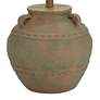 6_360 Lighting Eliza 25 1/2" High Rustic Musk Green Jar Table Lamp more views
