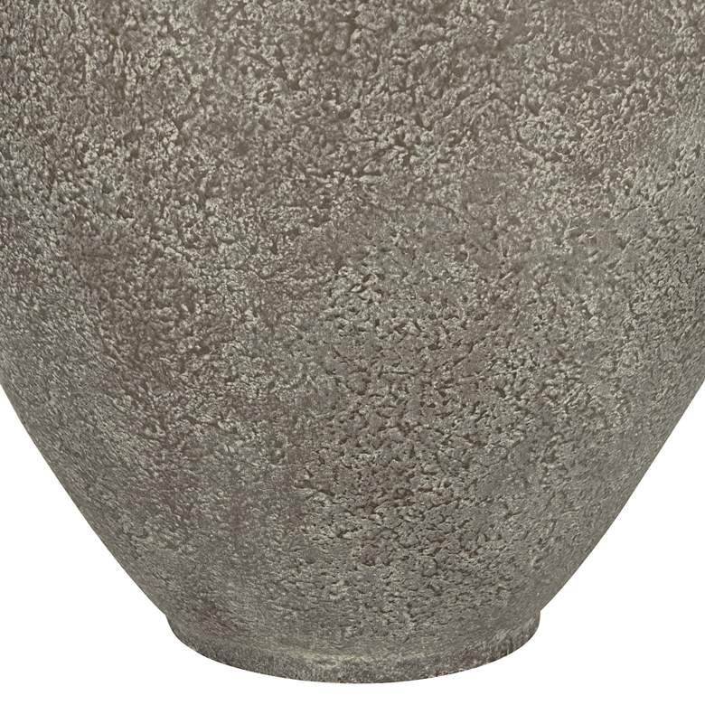 Image 6 360 Lighting Eloy 28 inch High Faux Gray Stone Modern Coastal Table Lamp more views