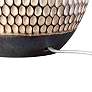 360 Lighting Emma 21" Brown Ceramic Table Lamp with USB Dimmer
