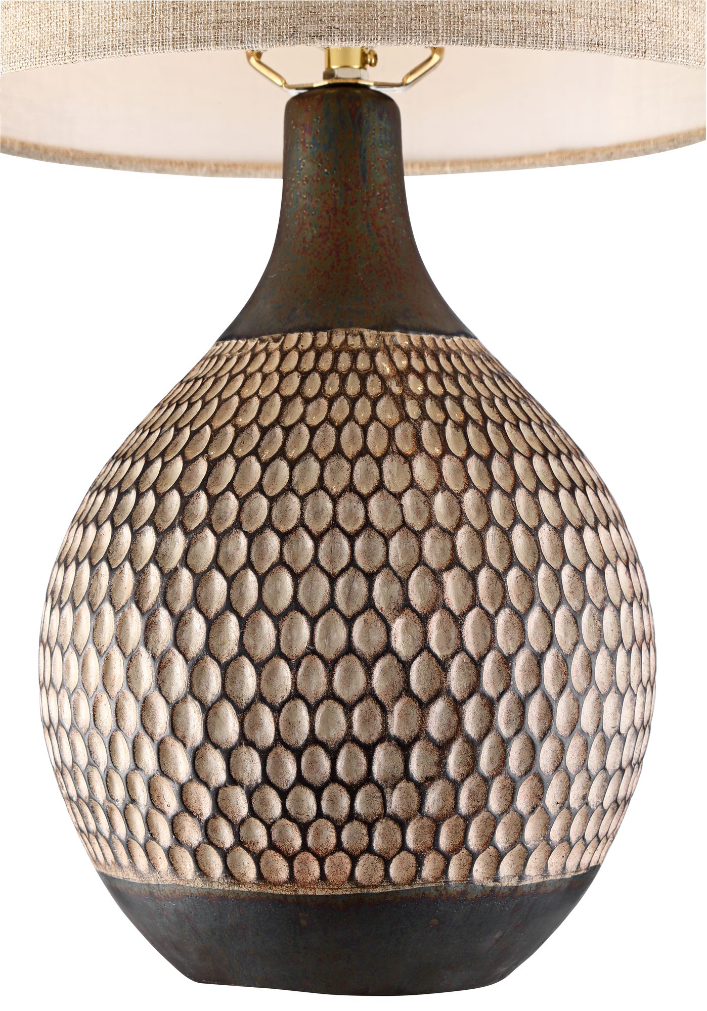 Watch A Video About the 360 Lighting Emma Textured Ceramic Mid Century Table Lamp