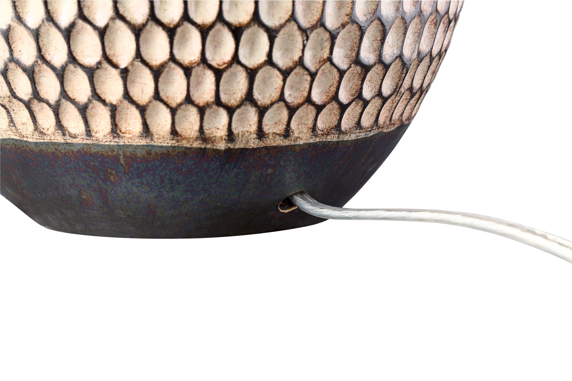 Watch A Video About the 360 Lighting Emma Textured Ceramic Mid Century Table Lamp