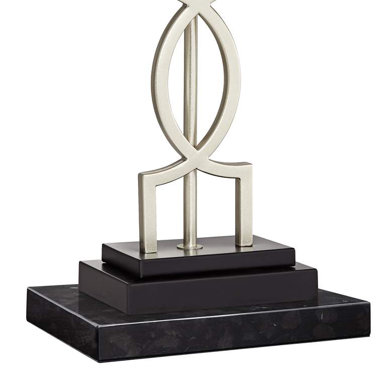 Image 5 360 Lighting Evan 28 1/2" Modern USB Lamps Set of 2 with Marble Risers more views