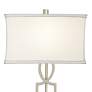 5_360 Lighting Evan 28 1/2" Nickel Modern Luxe USB Lamps Set of 2 more views