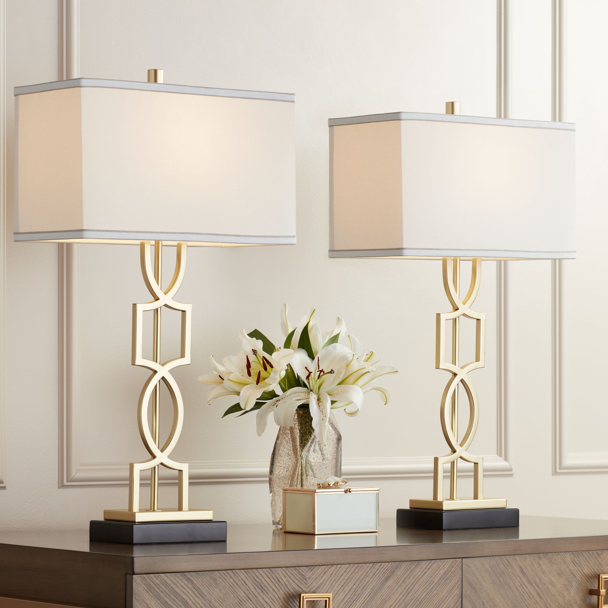 Luxe hot sale table lamps