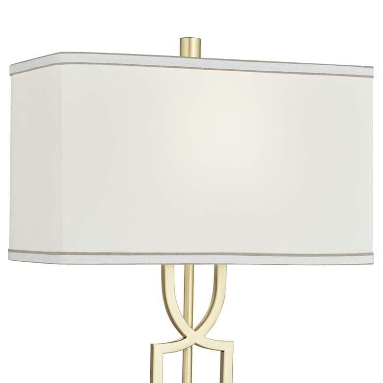 Image 4 360 Lighting Evan 28 1/4" Gold Modern Luxe Table Lamps Set of 2 more views