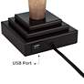 4_360 Lighting Fernbank 23 1/2" High Bronze USB Table Lamps Set of 2 more views