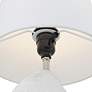 4_360 Lighting Finely 13 1/2" High Tropical Fish White Ceramic Lamp more views
