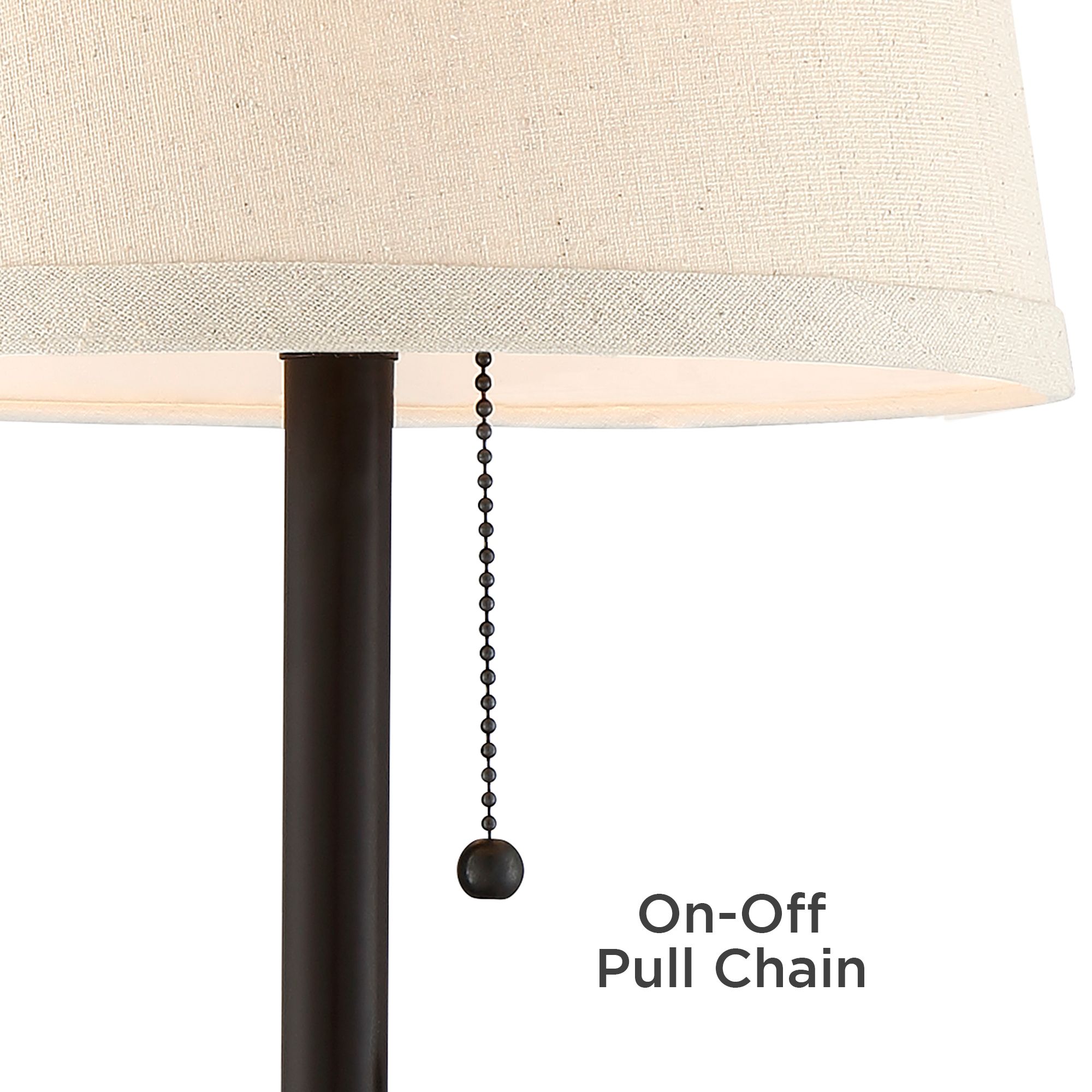 Image 7 360 Lighting Flesner 20" High Accent Table Lamp with USB Ports more views