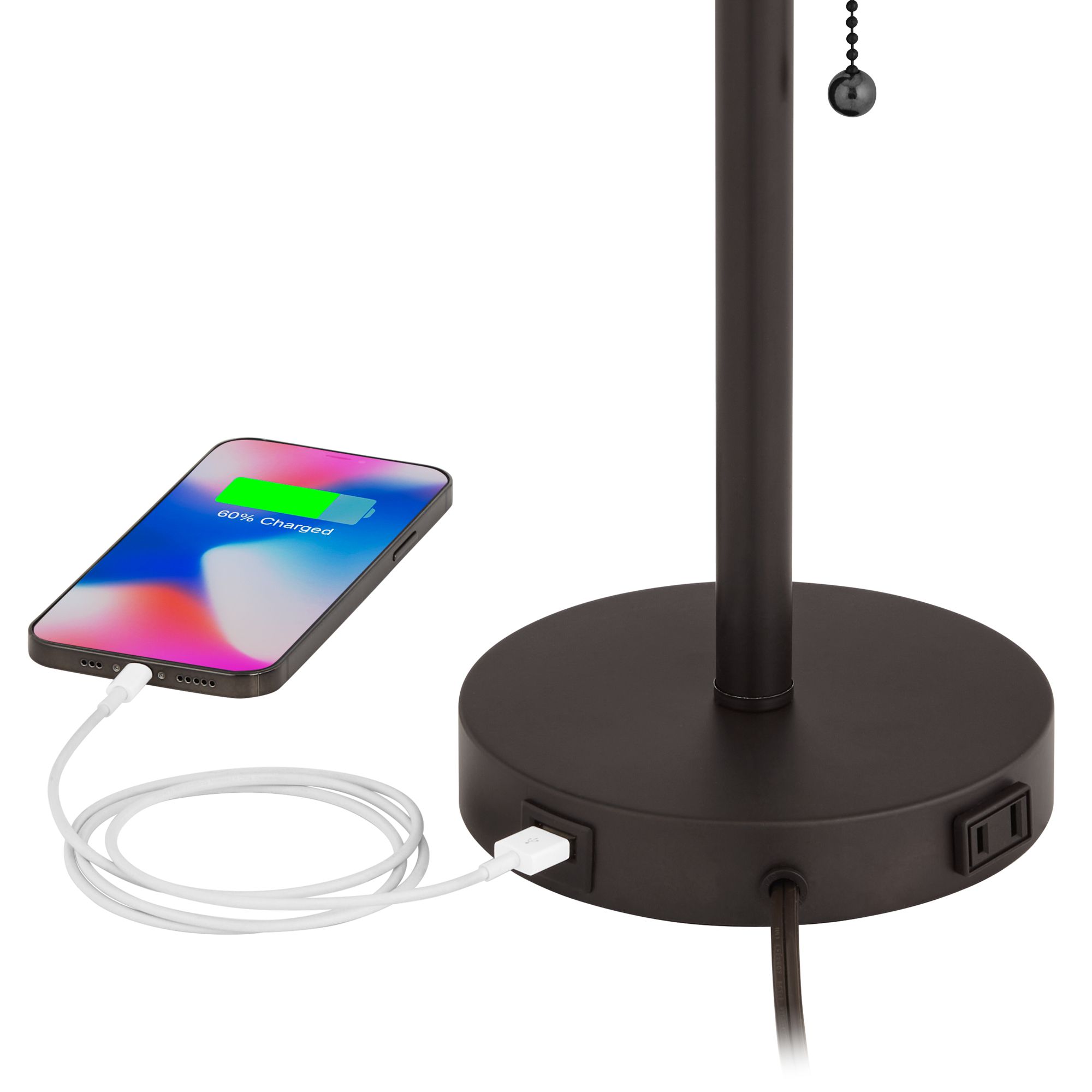 Image 4 360 Lighting Flesner 20" USB and Outlet Table Lamps Set of 2 more views