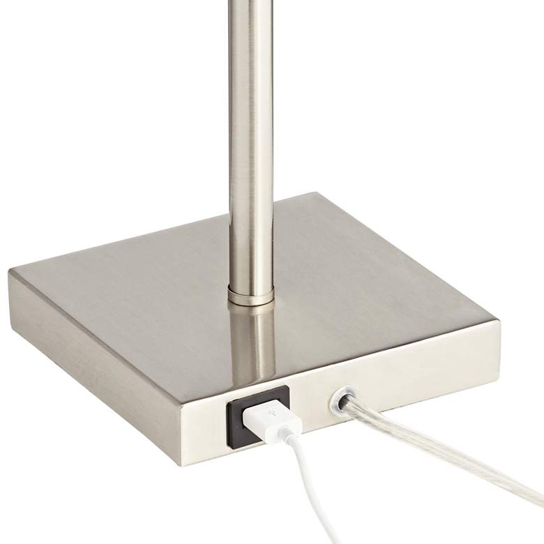 Image 5 360 Lighting Franco 26 1/2" Modern Stick USB Table Lamps Set of 2 more views