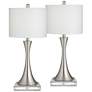 1_360 Lighting Gerson 25 1/2" Lamps Set with Dimmers and Square Risers