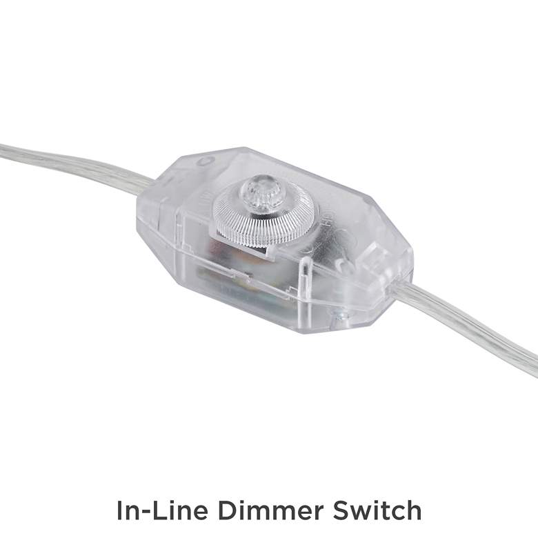 Image 6 360 Lighting Gerson 25 1/2" Lamps Set with Dimmers and Square Risers more views