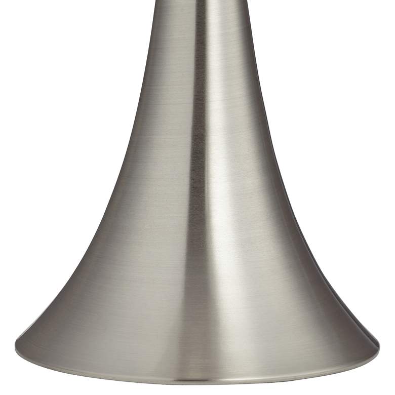 Image 7 360 Lighting Gerson Brushed Nickel LED Table Lamps with Dimmers Set of 2 more views