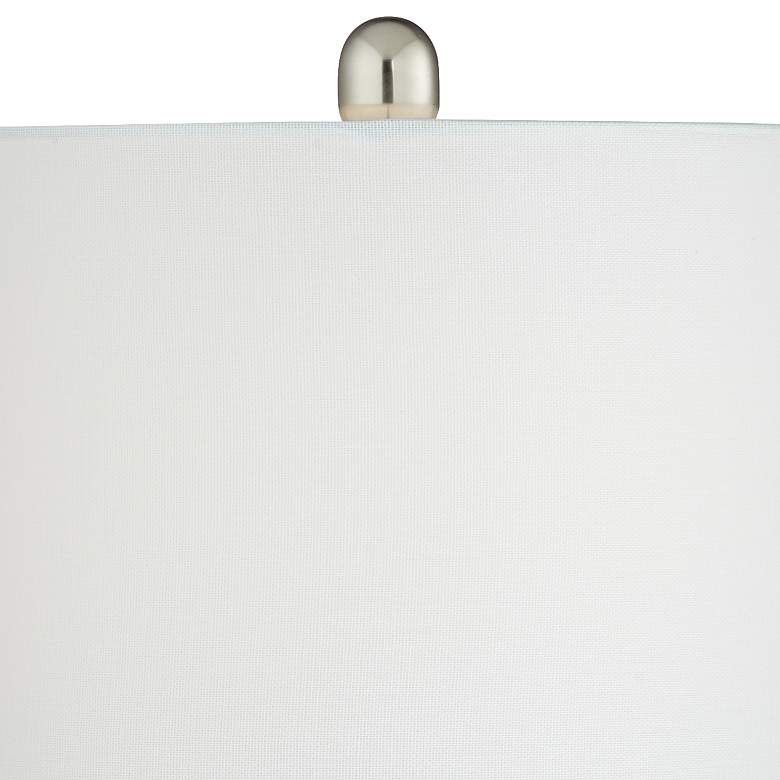 Image 2 360 Lighting Gerson Nickel Table Lamps with Dimmers and Square Risers more views