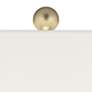 3_360 Lighting Gilson 24 5/8" Gold Blue Modern Ceramic Lamps Set of 2 more views