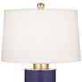 4_360 Lighting Gilson 24 5/8" Gold Blue Modern Ceramic Lamps Set of 2 more views