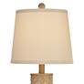 4_360 Lighting Gisele 24" High Gold Wash Lattice Column Table Lamp more views