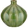 360 Lighting Gordy 20 1/2" Green Ceramic Accent Table Lamps Set of 2
