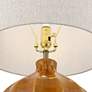 4_360 Lighting Gordy 21" High Spice Brown Ceramic Table Lamp more views