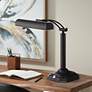 360 Lighting Grady 16 1/2" Black Bronze LED Banker Piano Desk Lamp