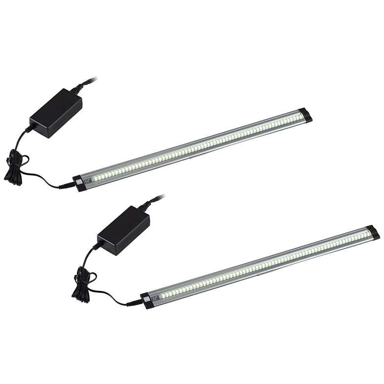 Image 1 360 Lighting Grayson 35.5 inch Wide LED Under Cabinet Light Kit Set of 2