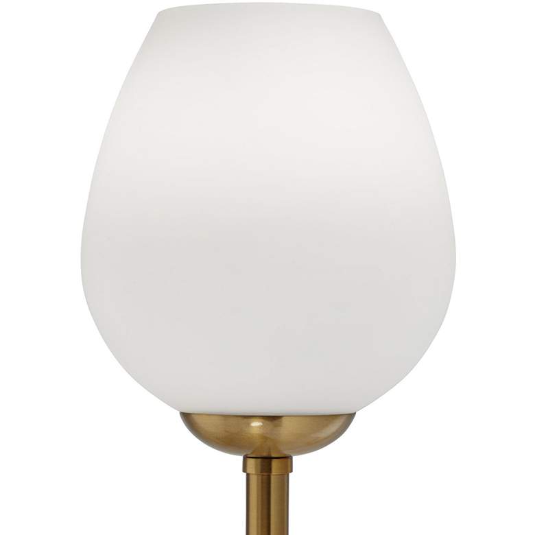 Image 3 360 Lighting Grayson Black and Gold 3-Light Pole Floor Lamp more views