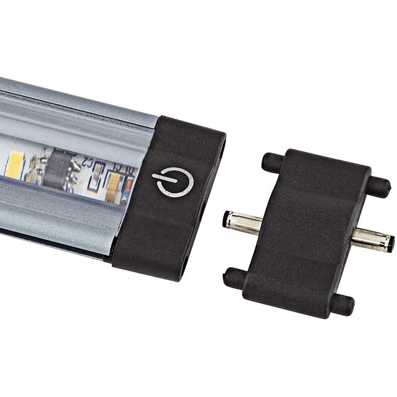 Image 3 360 Lighting Grayson Slim 35 1/2" Wide LED Under Cabinet Light Kit more views