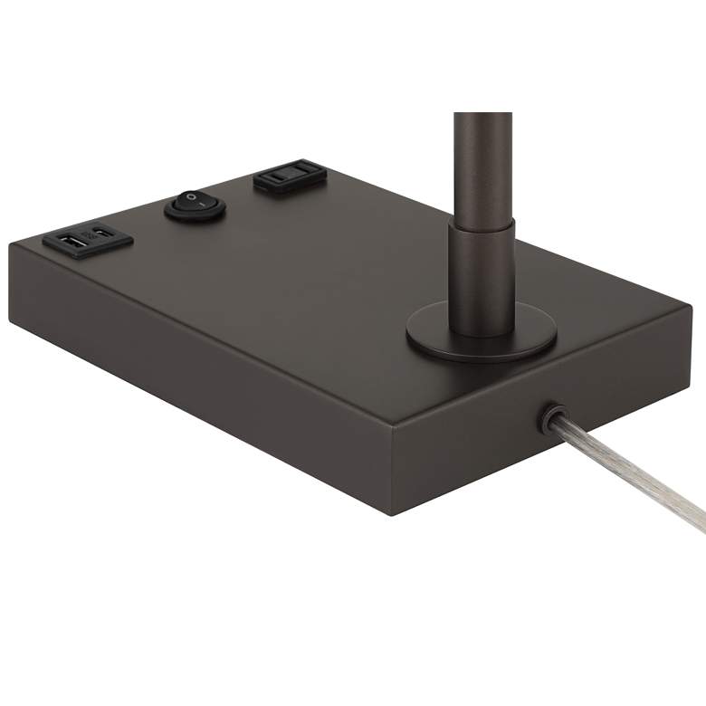 Image 7 360 Lighting Harris 25 1/2" USB and Outlet Modern Pharmacy Desk Lamp more views