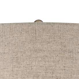 Image4 of 360 Lighting Helene 26" Cream White Rustic Ceramic Table Lamp more views