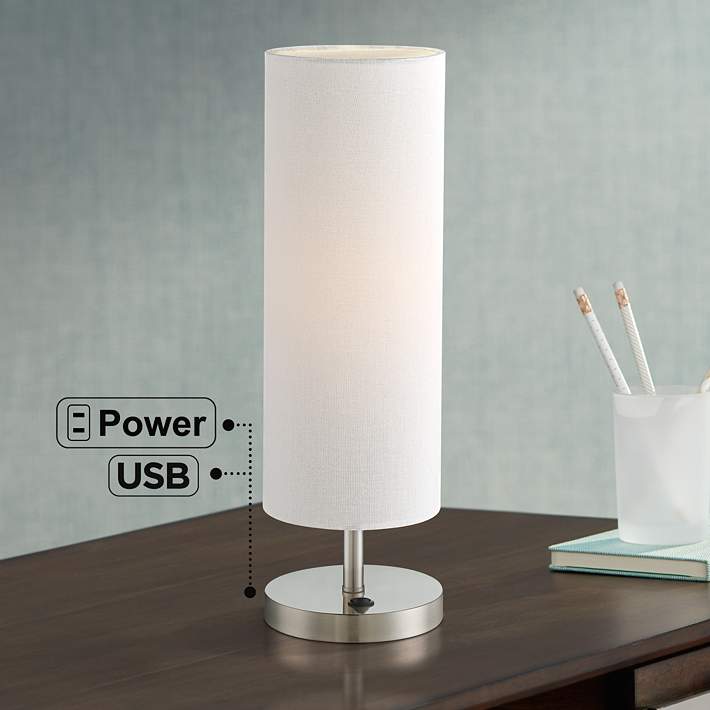 Towley Glass USB Table Lamp