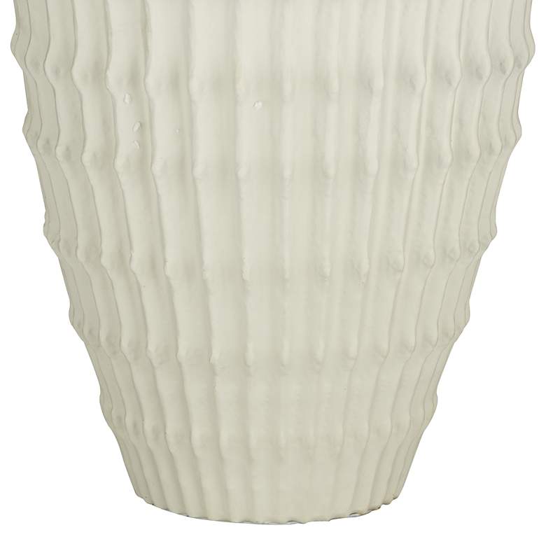 Image 6 360 Lighting Hopewell 30" Ridge Pattern Coastal Table Lamp more views