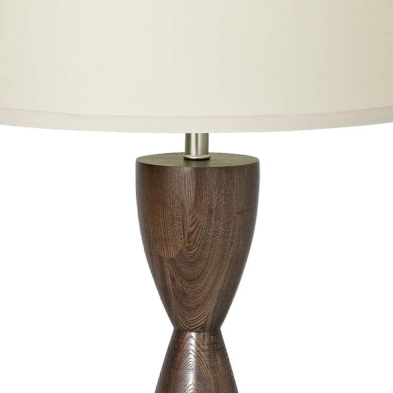Image 2 360 Lighting Hourglass Table Lamps with Charging Outlet Set of 2 more views