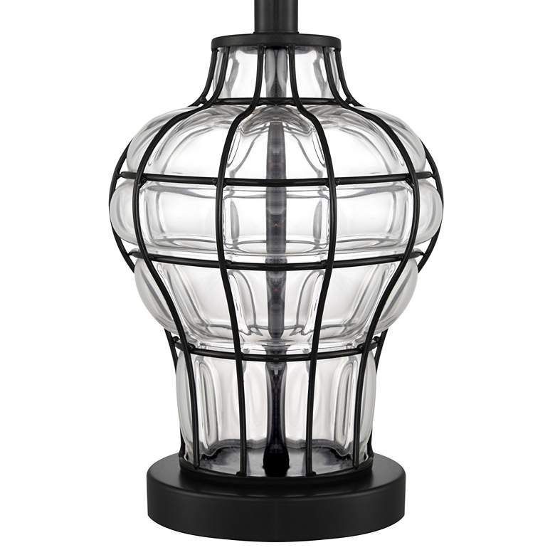 Image 5 360 Lighting Hudson 23" Blown Glass Lamps Set of 2 with USB Dimmers more views