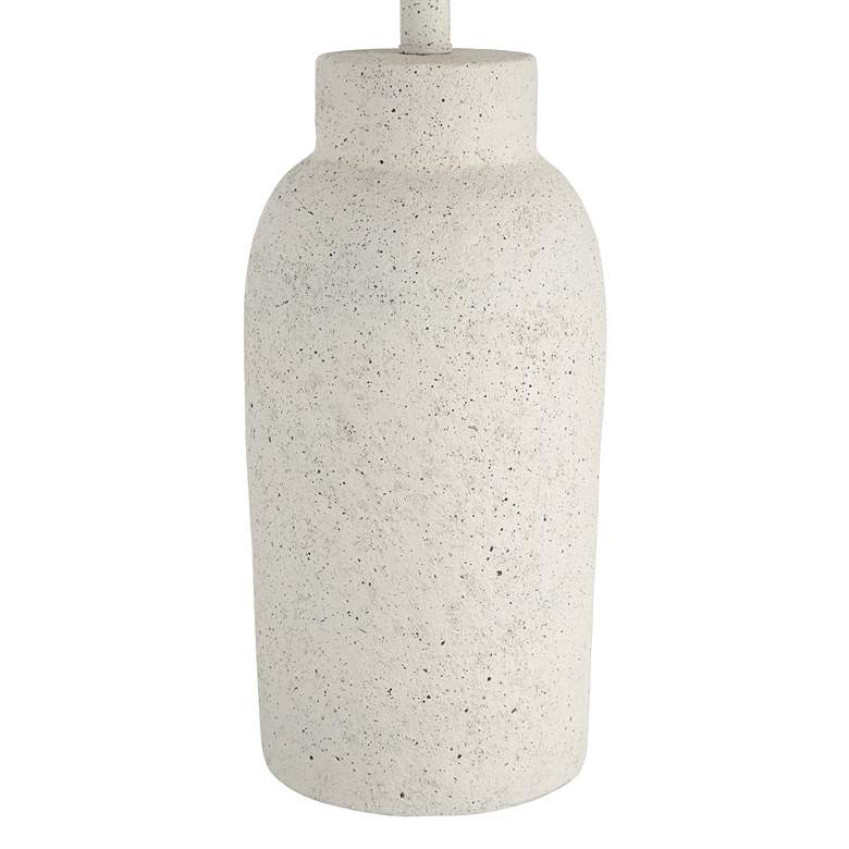 Image 6 360 Lighting Jaime 27 1/2" Faux White Sandstone Table Lamps Set of 2 more views