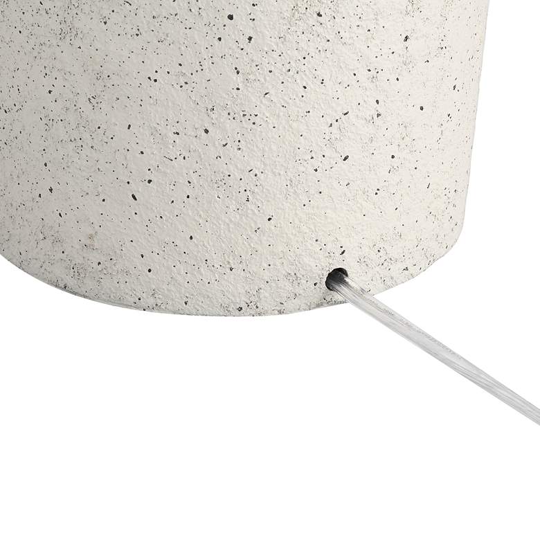 Image 7 360 Lighting Jaime 27 1/2" Faux White Sandstone Table Lamps Set of 2 more views