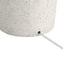 7_360 Lighting Jaime 27 1/2" Faux White Sandstone Table Lamps Set of 2 more views